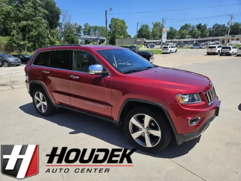 Red 2014 Jeep Grand Cherokee Limited for sale in Marion, IA