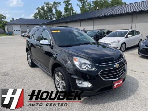 Black 2016 Chevrolet Equinox LTZ for sale in Marion, IA