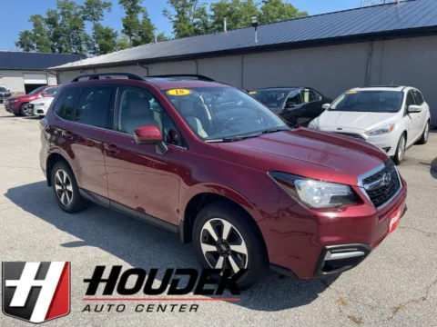 Red 2018 Subaru Forester Limited for sale in Marion, IA