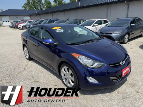 Blue 2013 Hyundai Elantra Limited for sale in Marion, IA
