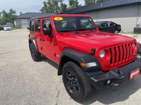 Photos of 2018 Jeep Wrangler Unlimited Sport for sale in Marion, IA at Houdek Auto Center
