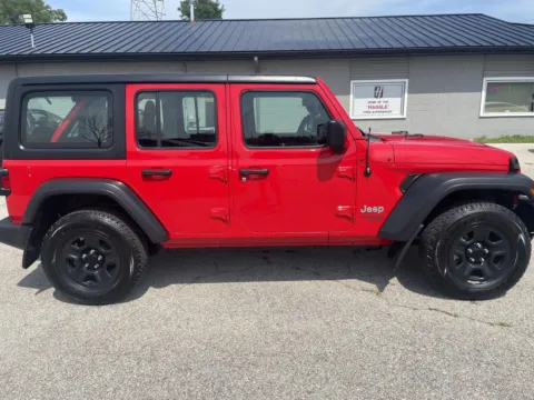 Another view of 2018 Jeep Wrangler Unlimited Sport for sale in Marion, IA at Houdek Auto Center