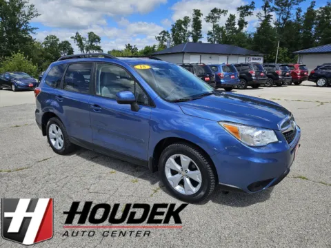 Blue 2015 Subaru Forester 2.5i Premium for sale in Marion, IA