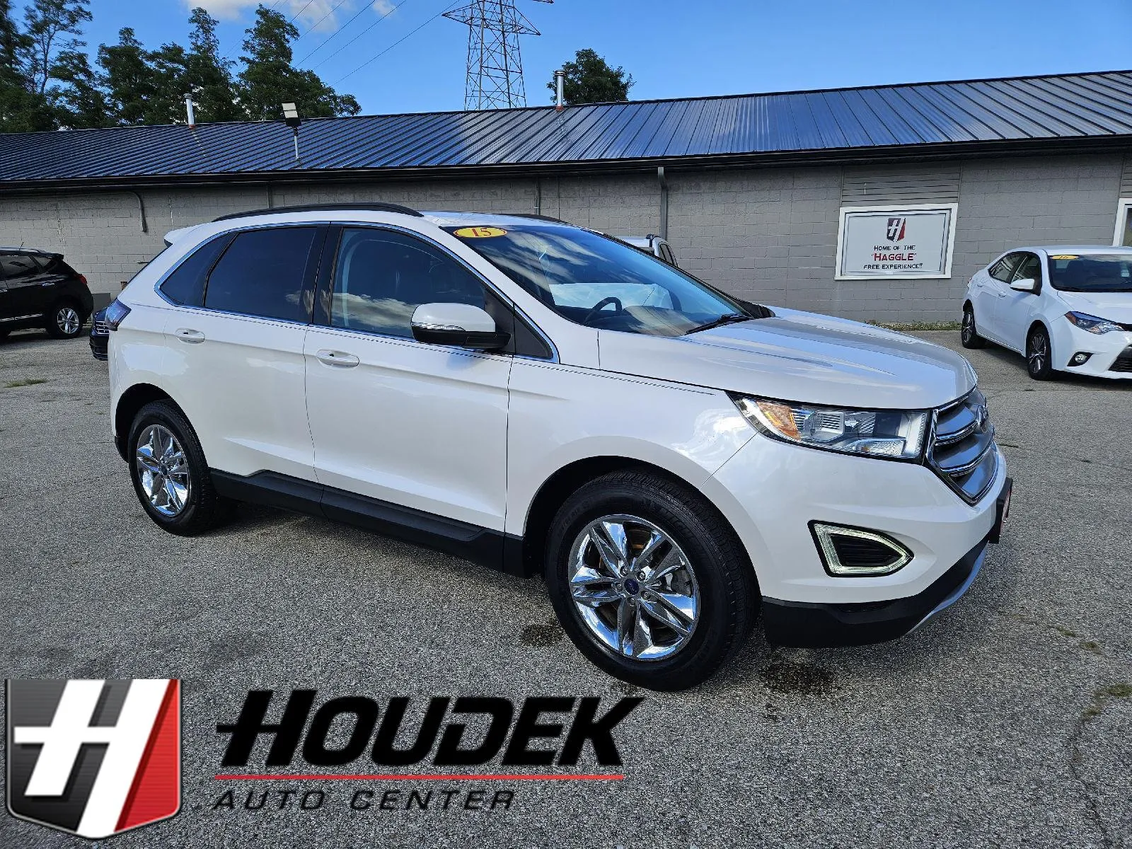 White 2015 Ford Edge SEL for sale in Marion, IA
