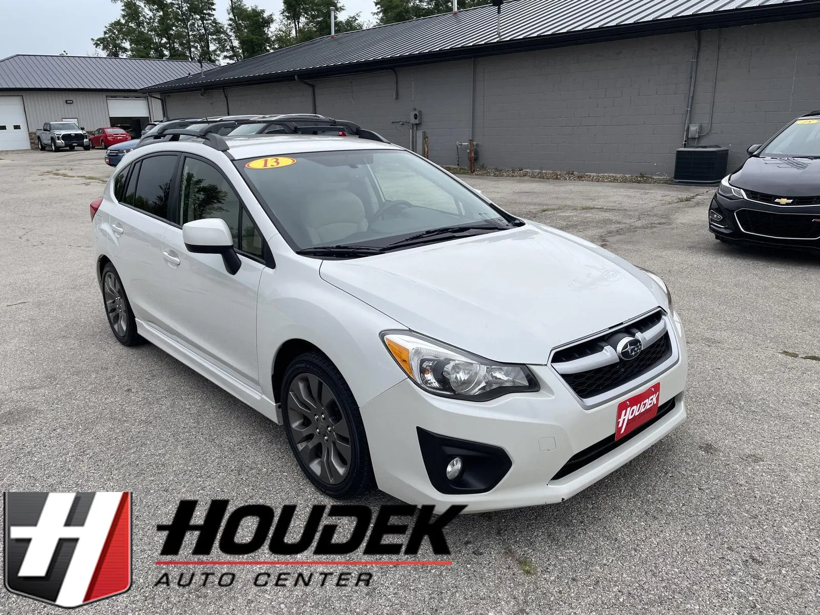 White 2013 Subaru Impreza Wagon 2.0i Sport Premium for sale in Marion, IA