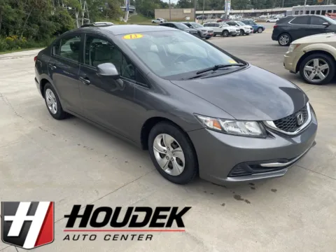 Gray 2013 Honda Civic Sdn LX for sale in Marion, IA