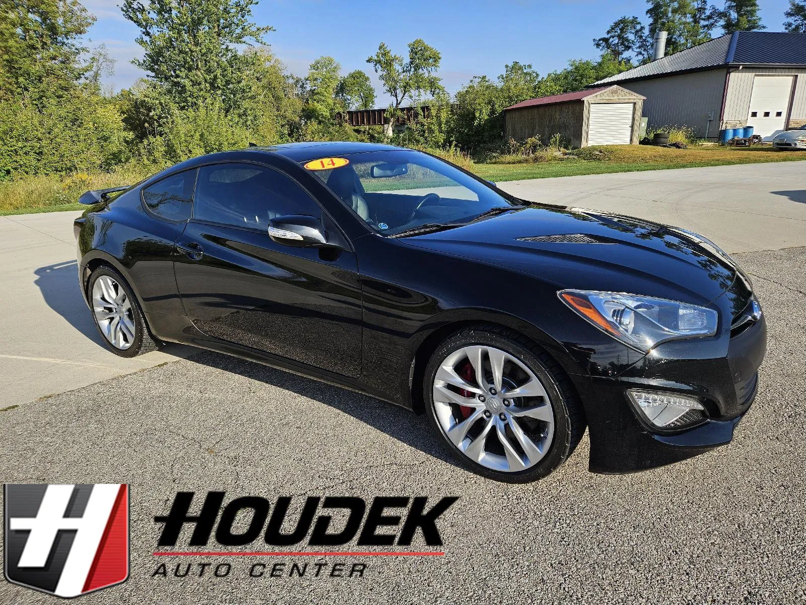 Black 2014 Hyundai Genesis Coupe 3.8 Ultimate for sale in Marion, IA