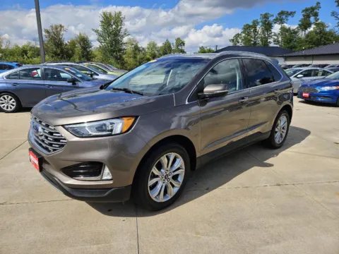 Another view of 2019 Ford Edge Titanium for sale in Marion, IA at Houdek Auto Center