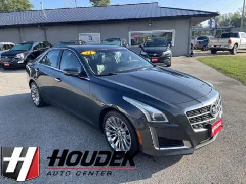 Gray 2014 Cadillac CTS Sedan Luxury AWD for sale in Marion, IA