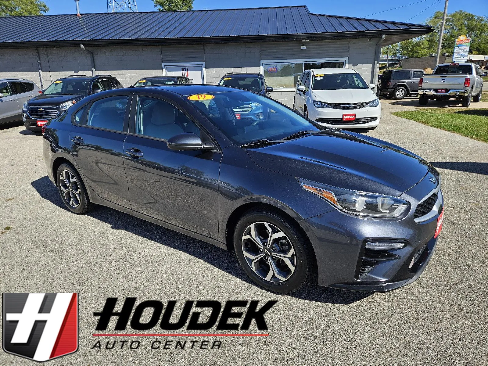 Gray 2019 Kia Forte LXS for sale in Marion, IA