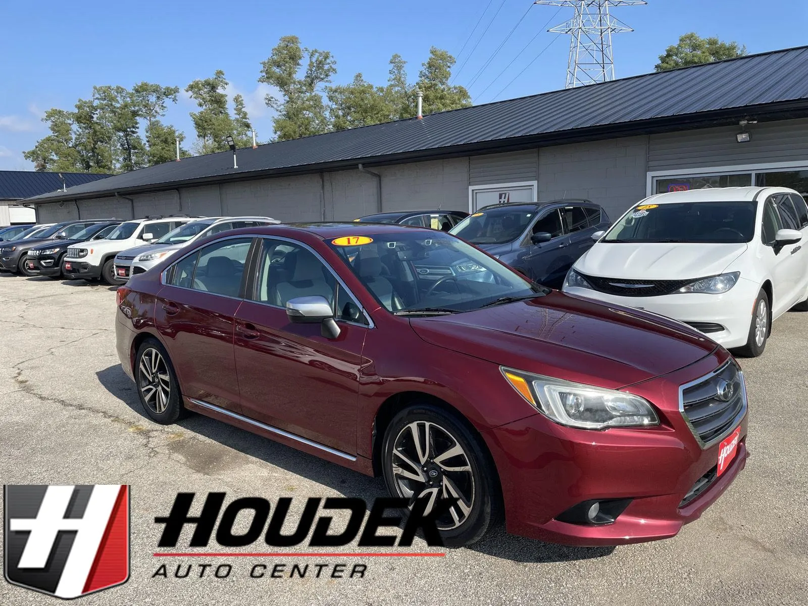 Red 2017 Subaru Legacy Sport for sale in Marion, IA