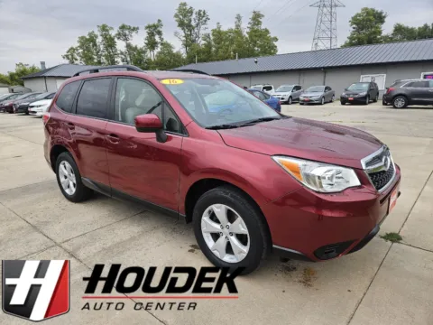 Red 2016 Subaru Forester 2.5i Premium for sale in Marion, IA