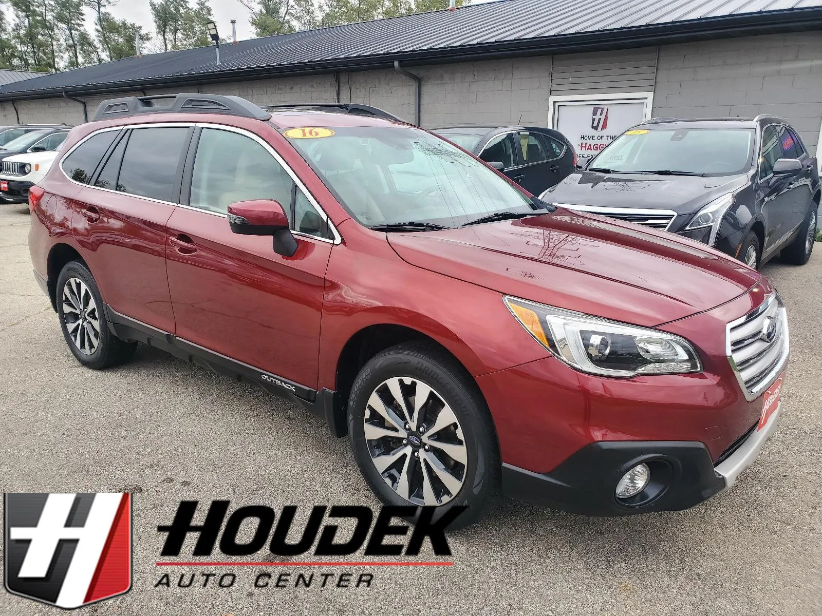 Red 2016 Subaru Outback 2.5i Limited for sale in Marion, IA