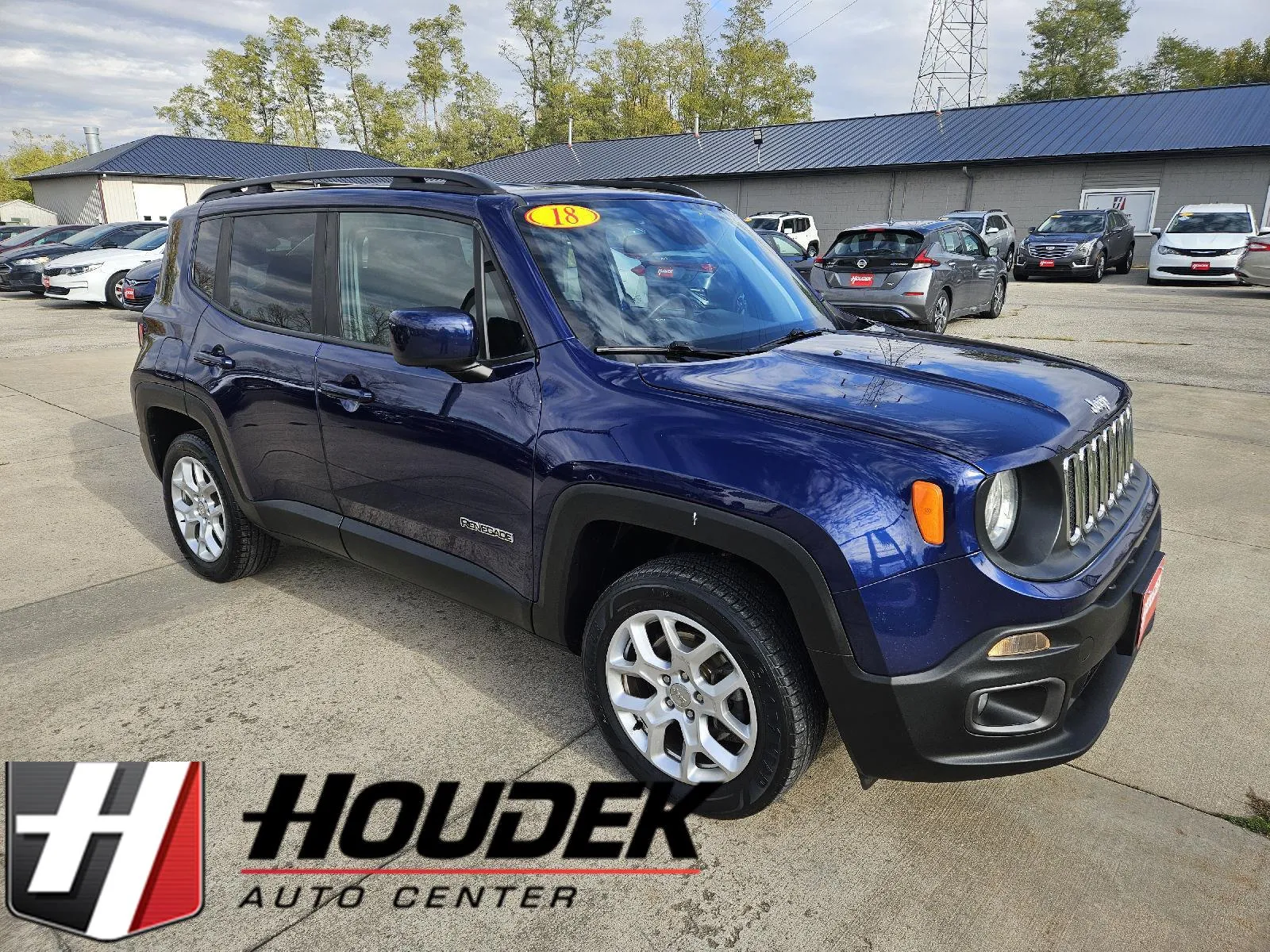 Blue 2018 Jeep Renegade Latitude for sale in Marion, IA