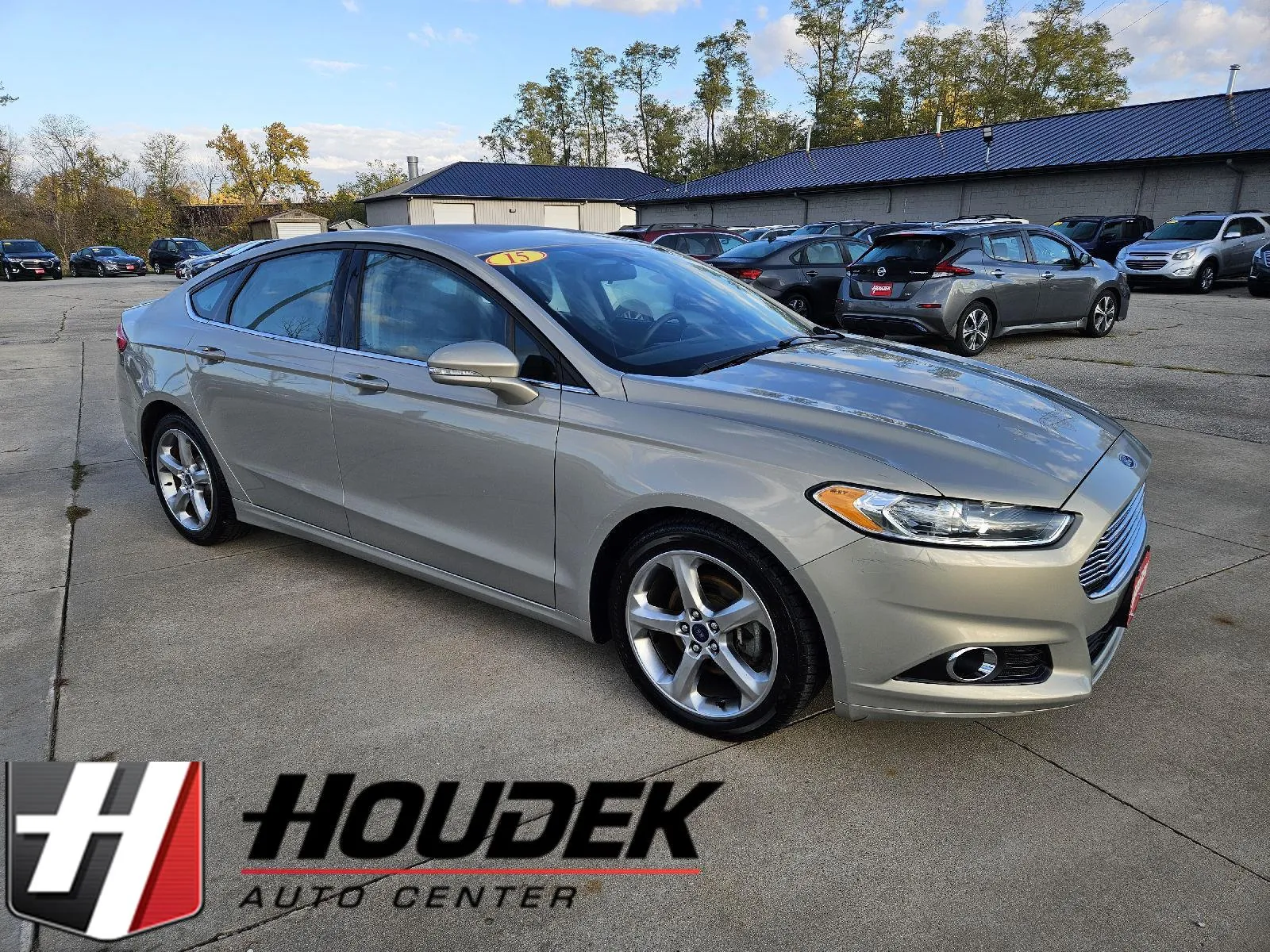 Brown 2015 Ford Fusion SE for sale in Marion, IA
