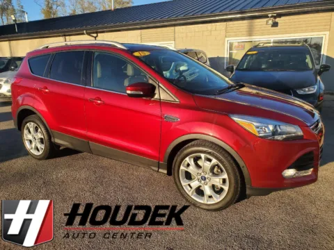 Red 2015 Ford Escape Titanium for sale in Marion, IA