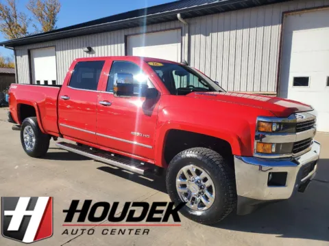 Red 2016 Chevrolet Silverado 2500HD LTZ for sale in Marion, IA