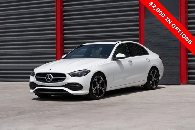 White 2024 Mercedes-Benz C-Class C 300 for sale in Hollywood, FL