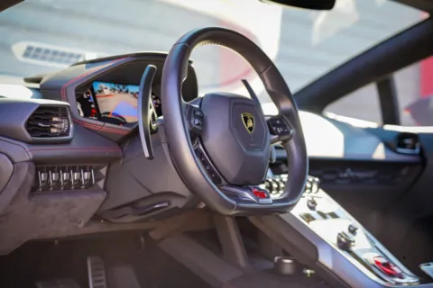 Another view of 2019 Lamborghini Huracan LP580-2 for sale in Hollywood, FL at Gravity Autos Hollywood