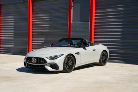 Gray 2022 Mercedes-Benz SL-Class SL 63 AMG for sale in Hollywood, FL