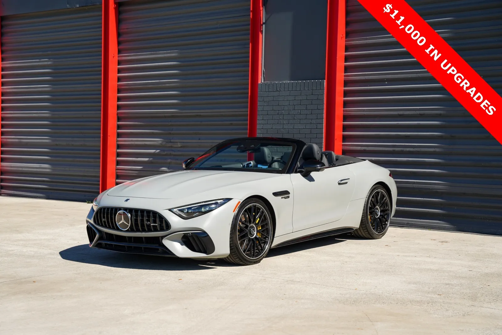 Gray 2022 Mercedes-Benz SL-Class SL 63 AMG for sale in Hollywood, FL