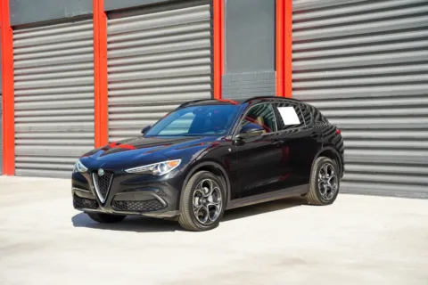 Black 2022 Alfa Romeo Stelvio Ti for sale in Hollywood, FL