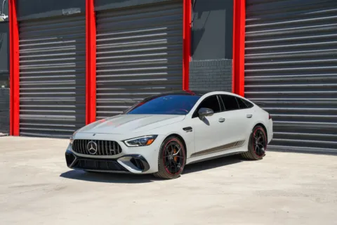 Gray 2023 Mercedes-Benz AMG GT 63 S for sale in Hollywood, FL