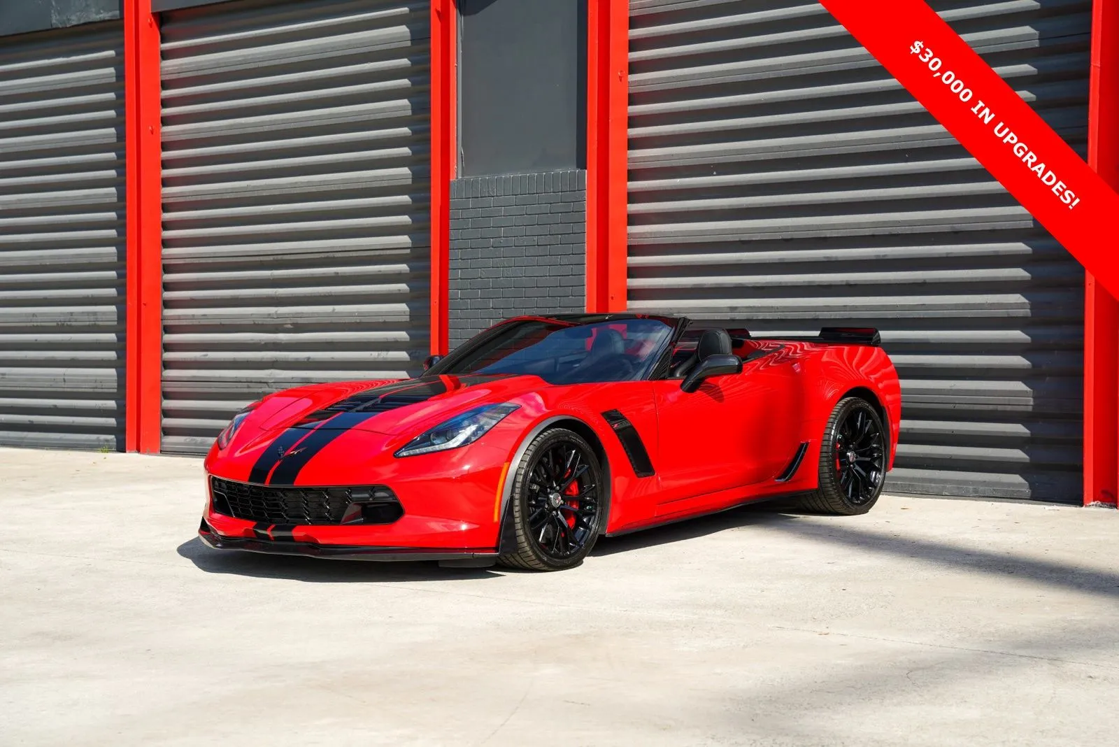 Red 2015 Chevrolet Corvette Z06 for sale in Hollywood, FL