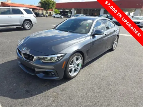 Gray 2019 BMW 4 Series 440i Gran Coupe for sale in Hollywood, FL