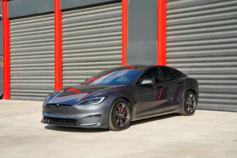 Gray 2023 Tesla Model S Plaid for sale in Hollywood, FL