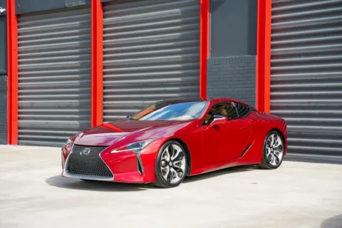 Red 2018 Lexus LC 500 for sale in Hollywood, FL