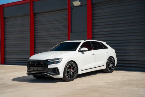 White 2021 Audi Q8 55 Prestige for sale in Hollywood, FL