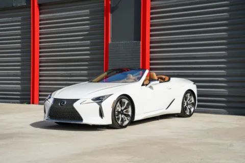 White 2021 Lexus LC 500 for sale in Hollywood, FL