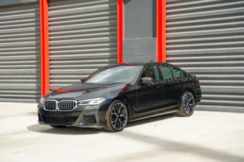Black 2021 BMW 5 Series 540i for sale in Hollywood, FL