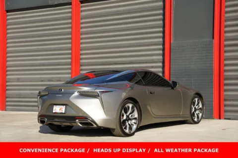 Another view of 2018 Lexus LC 500 for sale in Hollywood, FL at Gravity Autos Hollywood