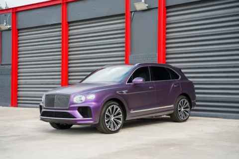 Gray 2021 Bentley Bentayga V8 for sale in Hollywood, FL