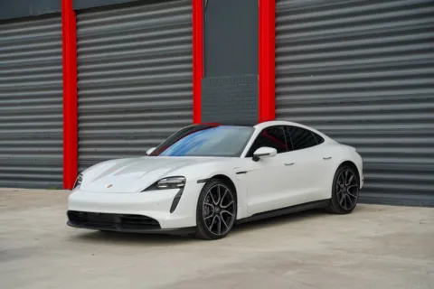 White 2023 Porsche Taycan for sale in Hollywood, FL