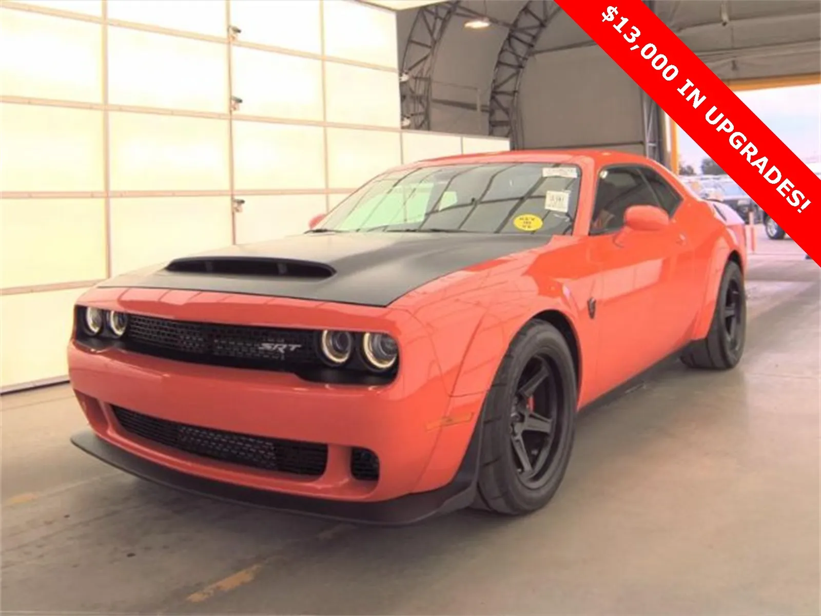 Orange 2018 Dodge Challenger SRT for sale in Hollywood, FL