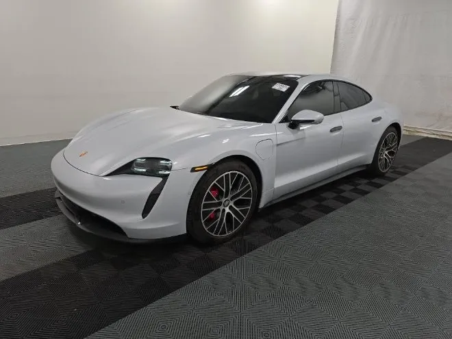 White 2022 Porsche Taycan 4S for sale in Hollywood, FL