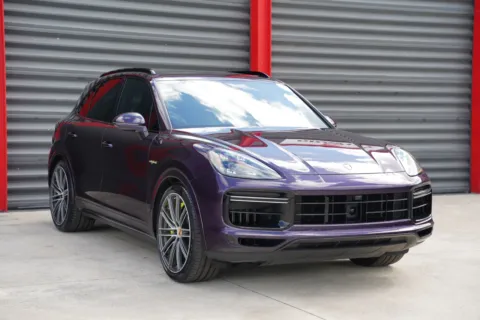 Another view of 2021 Porsche Cayenne E-Hybrid Turbo S for sale in Hollywood, FL at Gravity Autos Hollywood