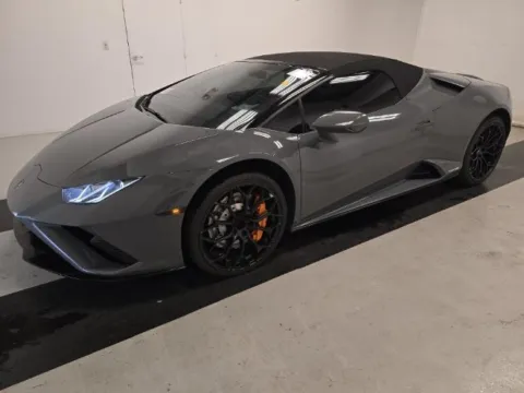Gray 2021 Lamborghini Huracan EVO for sale in Hollywood, FL
