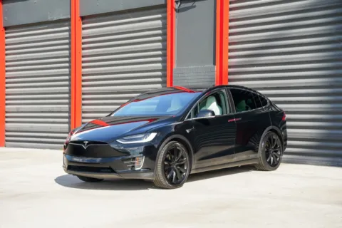 Black 2019 Tesla Model X 100D for sale in Hollywood, FL