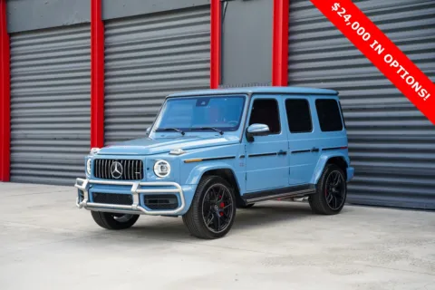 Blue 2024 Mercedes-Benz G-Class G 63 AMG for sale in Hollywood, FL