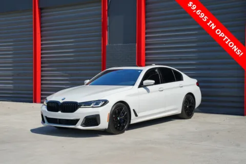 White 2022 BMW 5 Series 540i for sale in Hollywood, FL