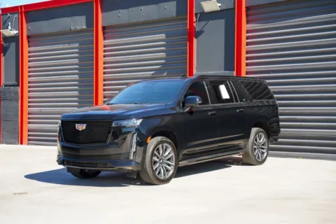 Black 2022 Cadillac Escalade ESV Sport for sale in Hollywood, FL