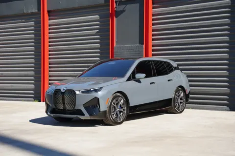 Gray 2023 BMW iX xDrive50 for sale in Hollywood, FL