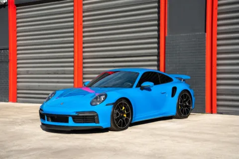 Blue 2024 Porsche 911 Turbo S for sale in Hollywood, FL
