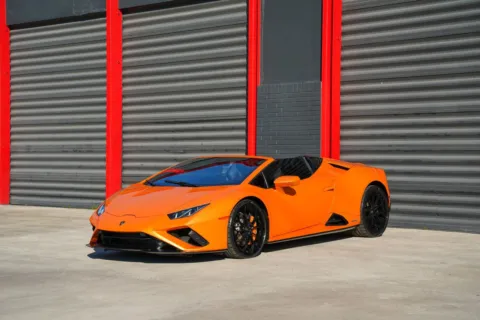 Orange 2022 Lamborghini Huracan EVO for sale in Hollywood, FL