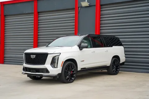 White 2025 Cadillac Escalade ESV V-Series for sale in Hollywood, FL