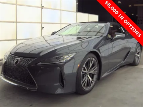 Gray 2023 Lexus LC 500 for sale in Hollywood, FL